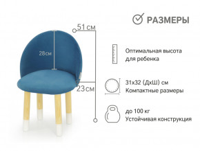 Детский мягкий стул Stumpa морской в Белоярском (ХМАО) - beloyarskij.magazinmebel.ru | фото - изображение 2