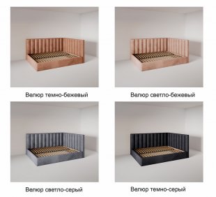 Кровать Вертикаль угловая 0.9 м с подъемным механизмом в Белоярском (ХМАО) - beloyarskij.magazinmebel.ru | фото - изображение 7