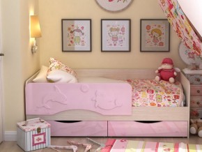 Кровать детская Алиса КР 812 розовая 1600 в Белоярском (ХМАО) - beloyarskij.magazinmebel.ru | фото
