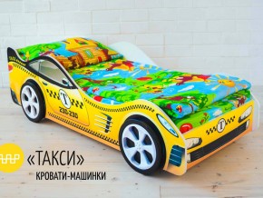 Кровать детская машина Такси в Белоярском (ХМАО) - beloyarskij.magazinmebel.ru | фото - изображение 2