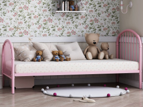 Кровать металлическая Эвора-1 Розовый в Белоярском (ХМАО) - beloyarskij.magazinmebel.ru | фото - изображение 1