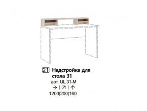 Надстройка для стола 31 (Полка) в Белоярском (ХМАО) - beloyarskij.magazinmebel.ru | фото
