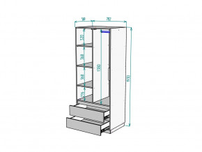 Шкаф Malta light H297 Белый в Белоярском (ХМАО) - beloyarskij.magazinmebel.ru | фото - изображение 2